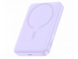 Baseus EnerFill FM11 Magnetic vezeték nélküli gyorstöltő powerbank 10000 mAh, 22.5W, lila + USB Type-C, 30cm kábel (P1008210E513-00)